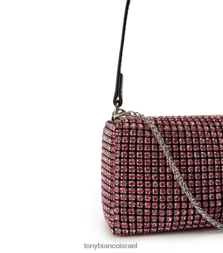 שקיות | נשים קריסטל ורוד Tony Bianco תיקי mini moma 8BNR8T313